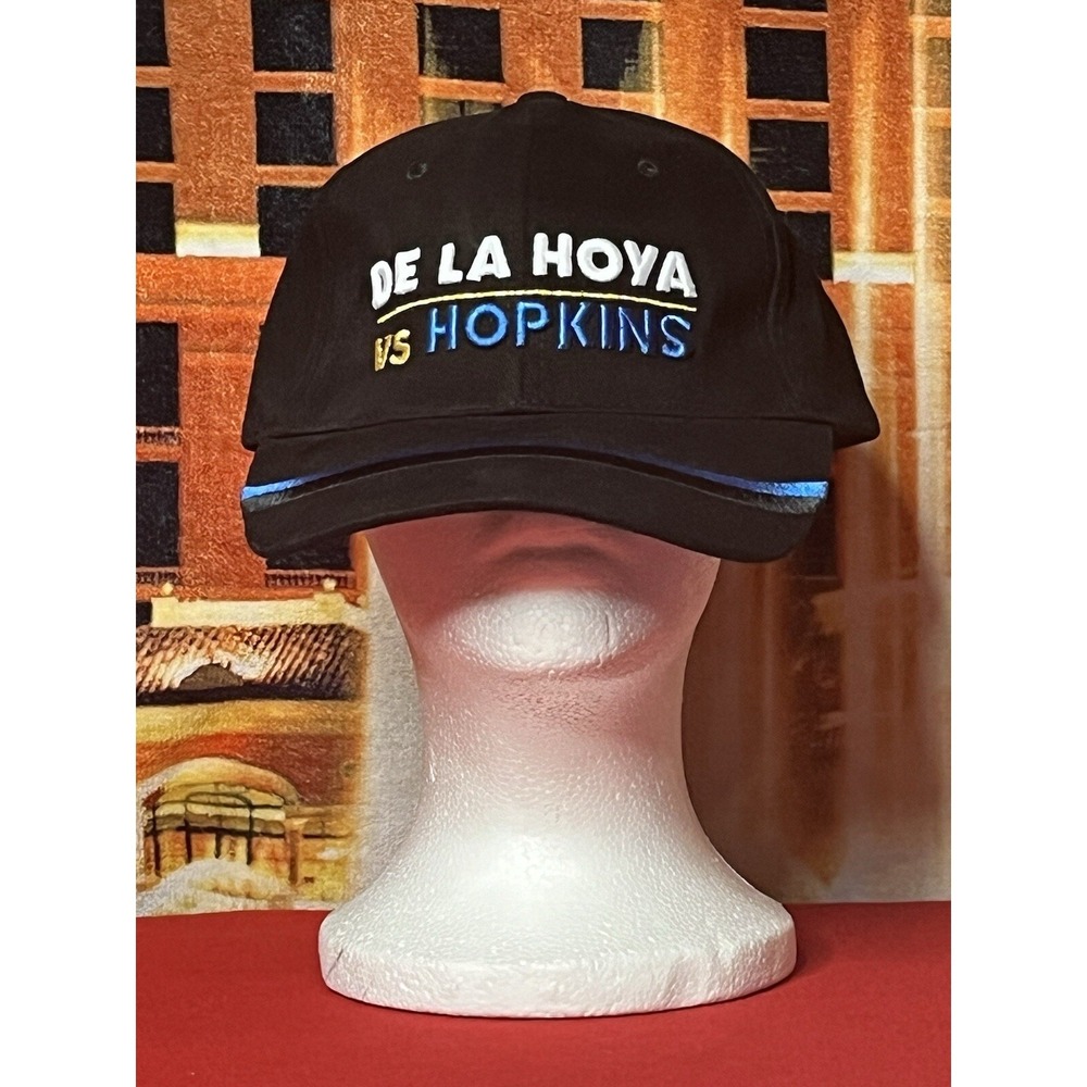 Oscar de la Hoya vs. Bernard Hopkins Vintage Baseball Boxing Fight Cap Brand New